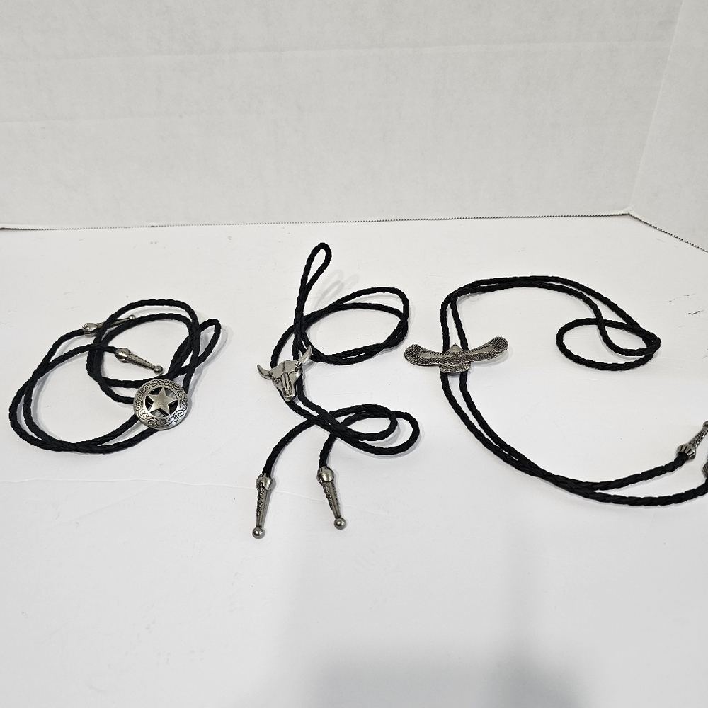 3pc Set Of Men's Bolo Ties New